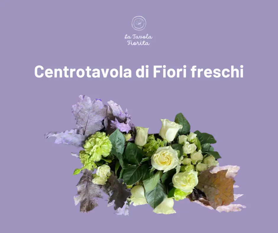 Centrotavola di fiori freschi